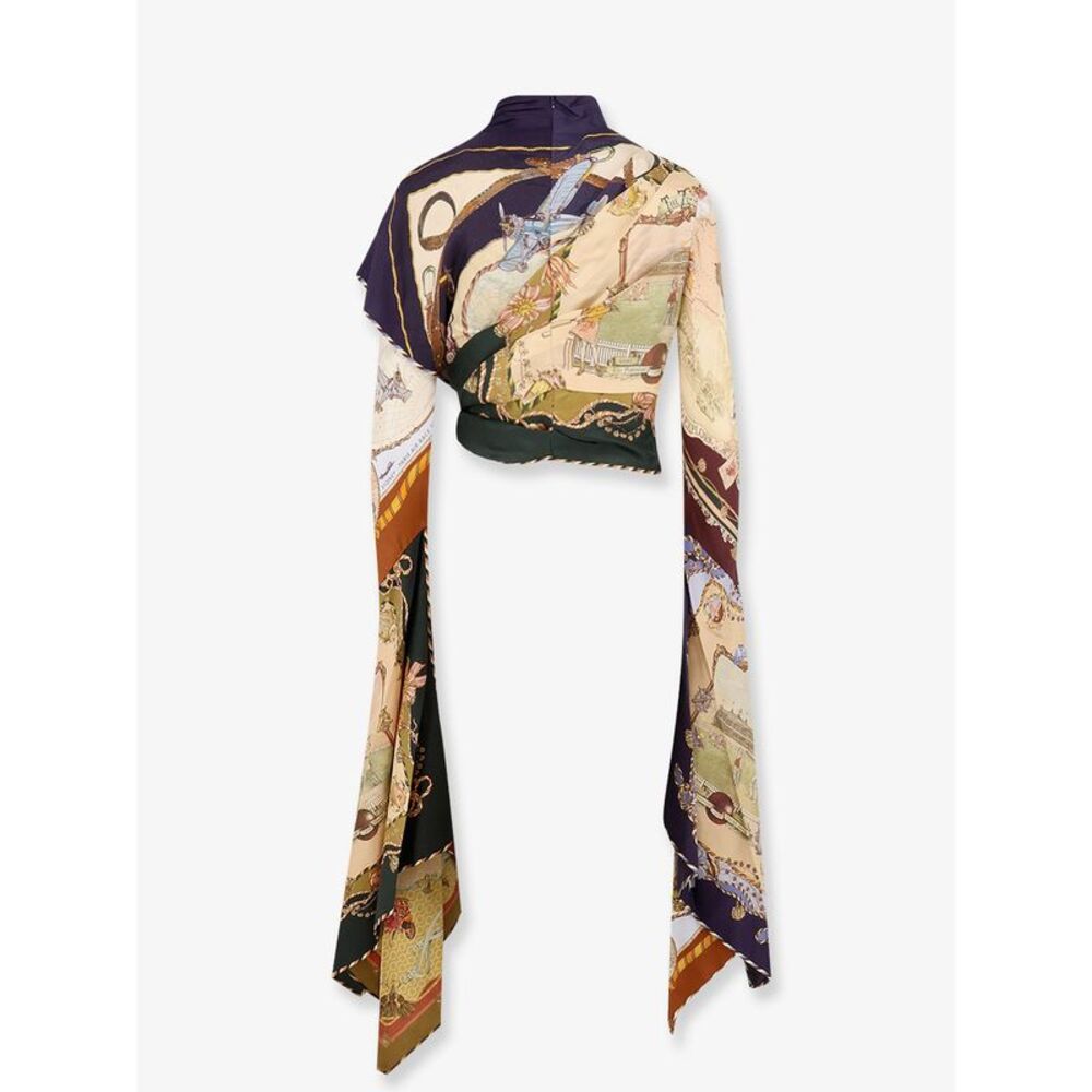 Zimmermann Women Valiant Draped Scarf Top - Picture 2 of 3